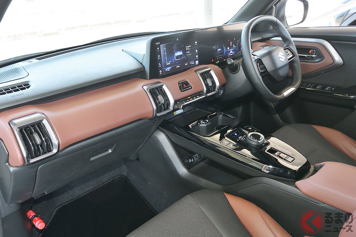 高級インテリアがいい新型「eビターラ」