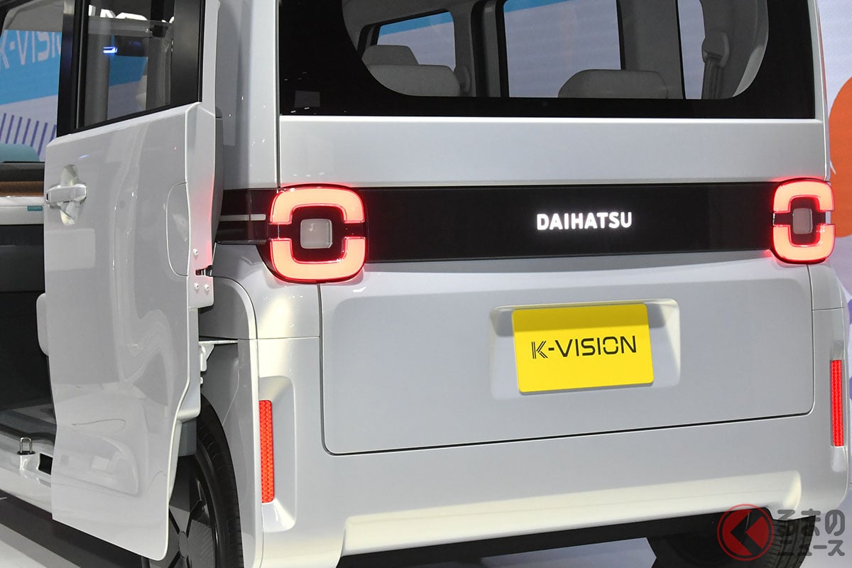 ダイハツが提案する軽自動車の新スタンダード「K-VISION」コンセプトカー