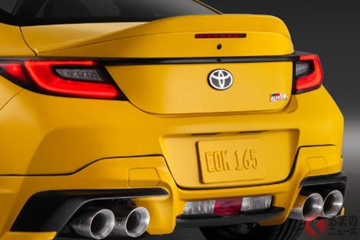 トヨタ新「GR86 Yuzu Edition」