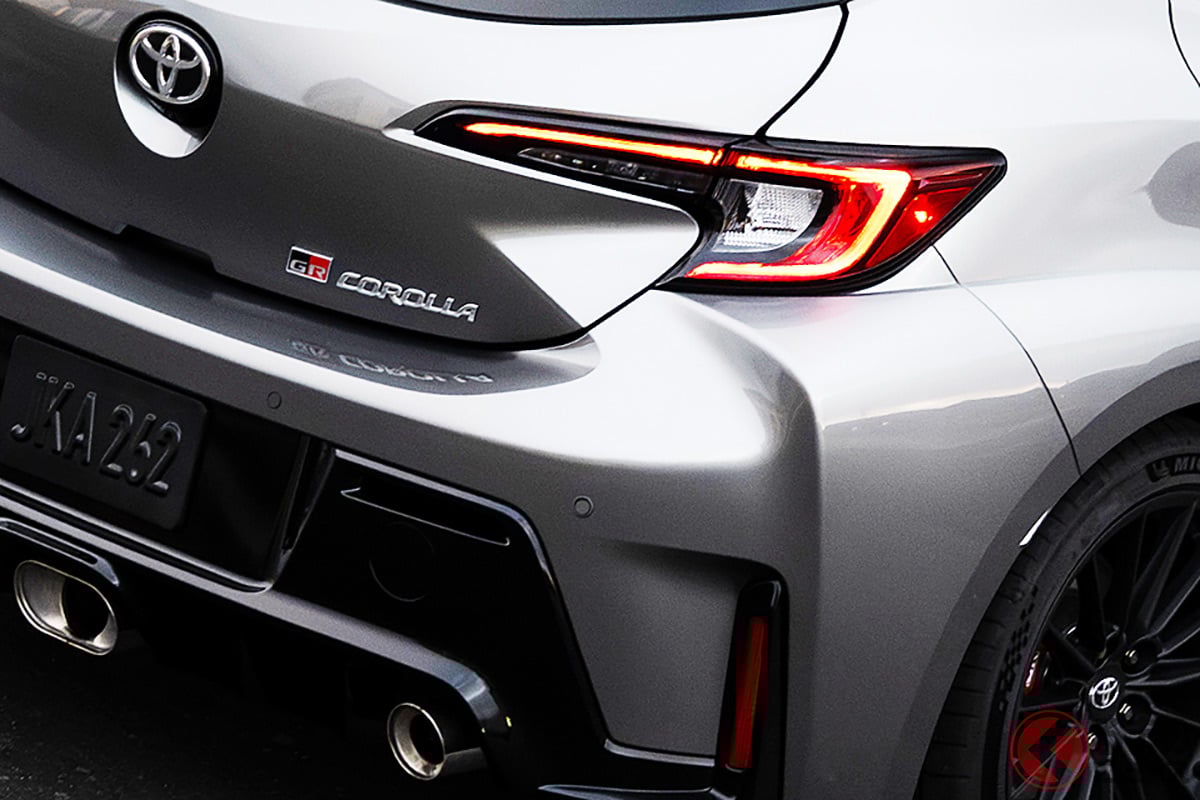 さらなるアップデートが実施されたカナダ仕様の「GRカローラ」