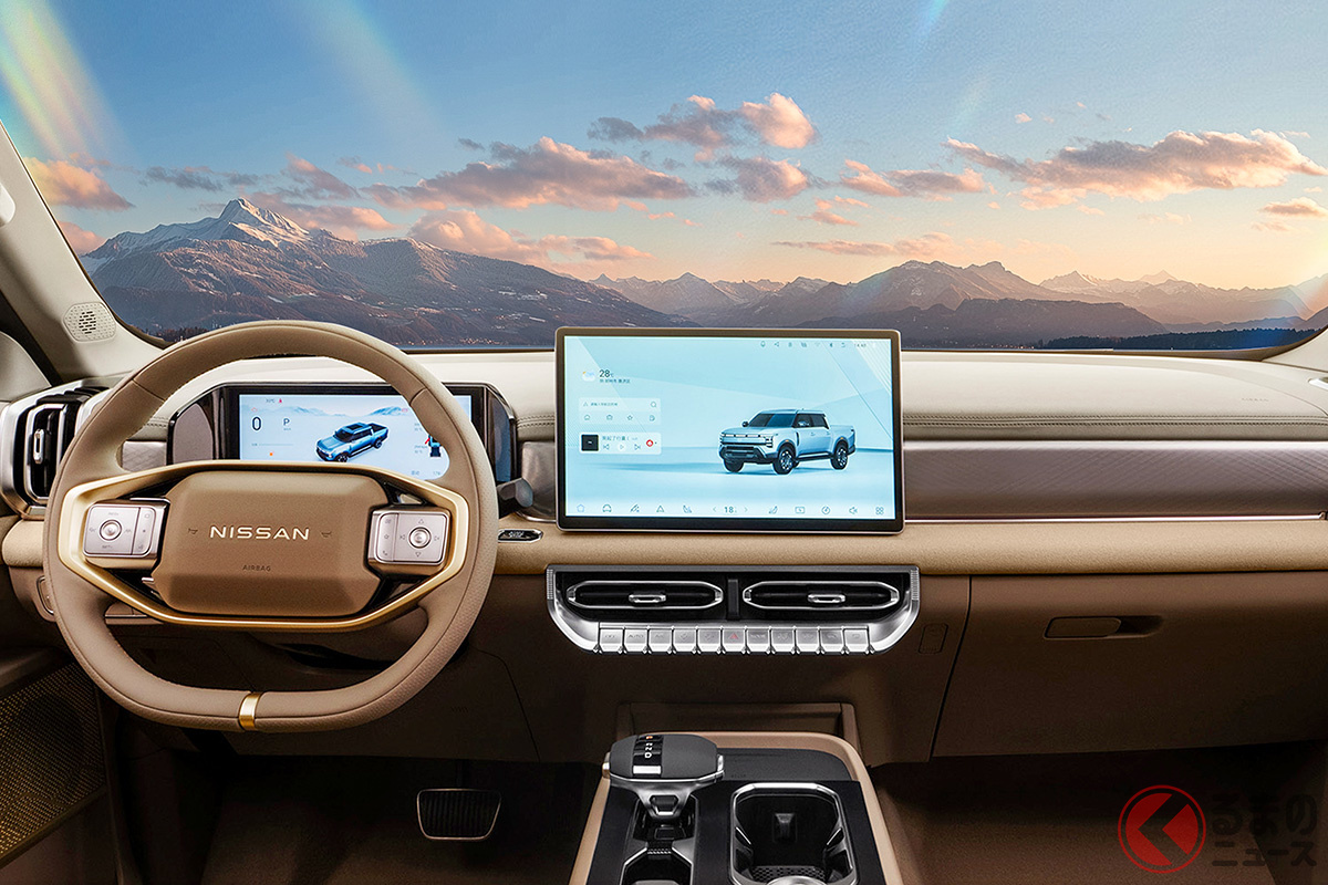 これがピックアップ!? スタイリッシュなインテリアを採用する「Frontier Pro（フロンティア プロ）」