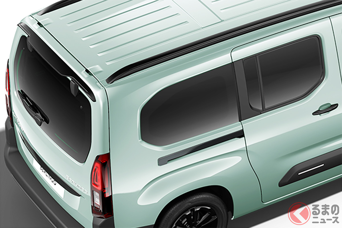 特別色「アクア グリーン」を纏うベルランゴ