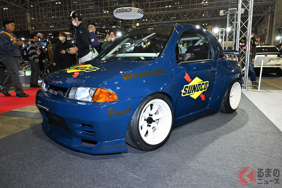 めちゃ小さい「スズキ」ベースで「R32 GT-R」を再現！