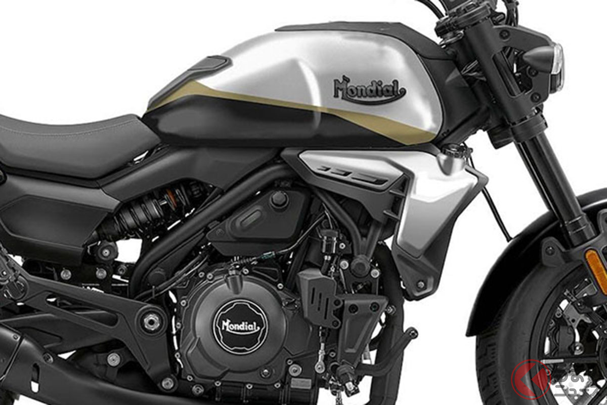 モンディアルの新型モデル「スパルタン600」