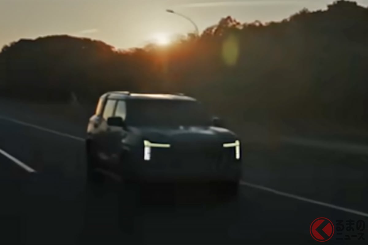 2026年元旦に公開された「新型クロスカントリーSUV」とみられる謎のモデル