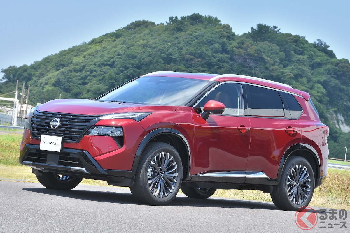 25年8月にマイナーチェンジした日産「エクストレイル」