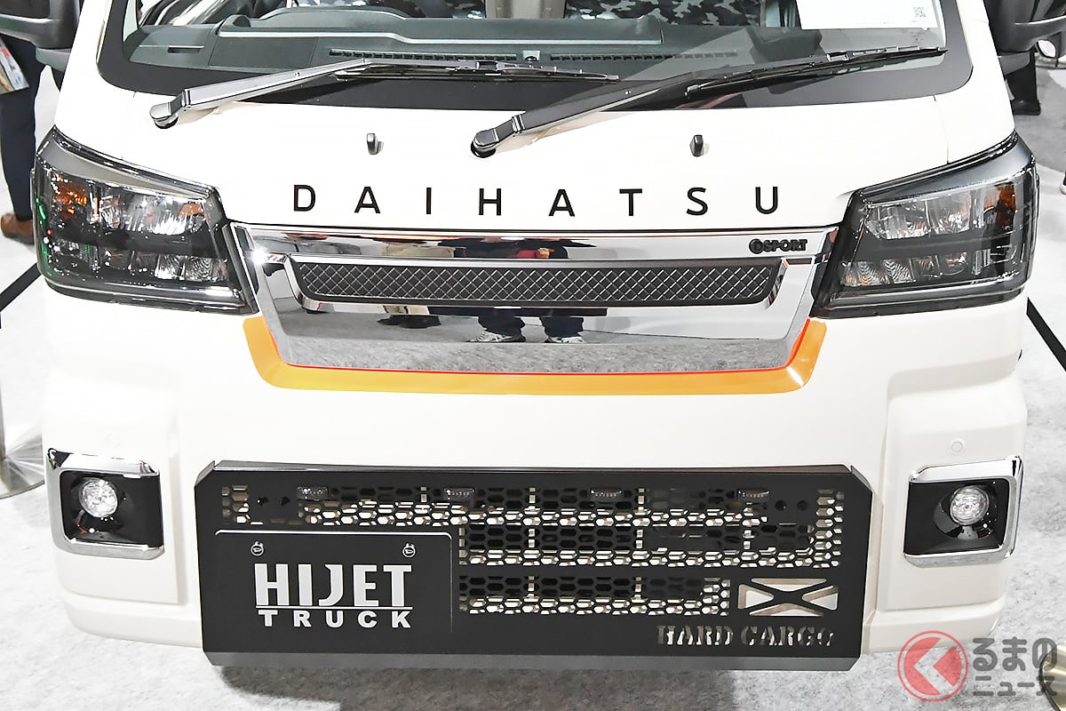 ダイハツが披露した荷台が伸びる軽トラ「ハイゼットトラックジャンボEXTEND 2」