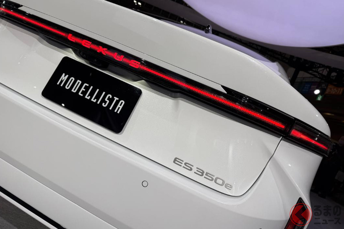 今春発売予定のレクサス新型「ES」のモデリスタ仕様