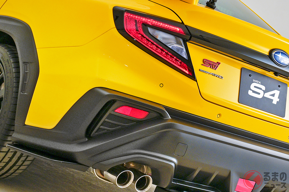 精悍なスペシャルカラー「黄×黒」新採用の特別な「WRX S4」とは!?