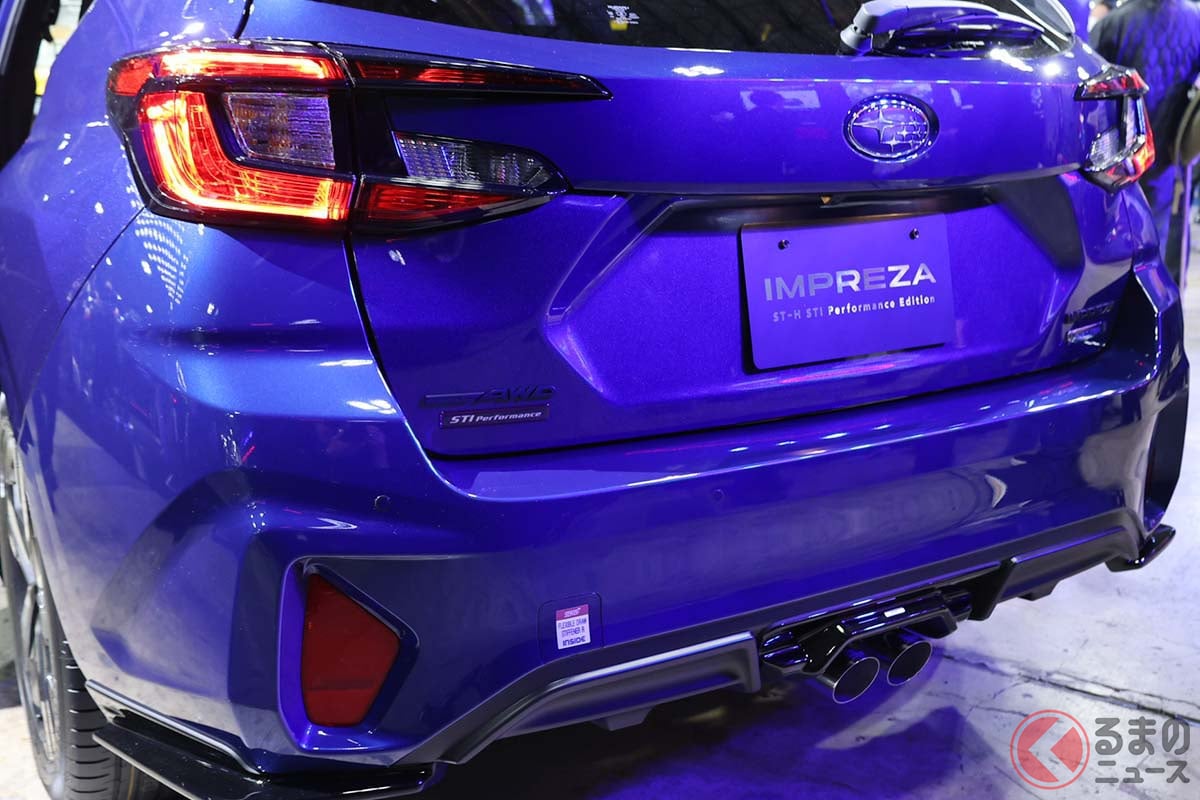 スバル「インプレッサ STI Performance Edition」