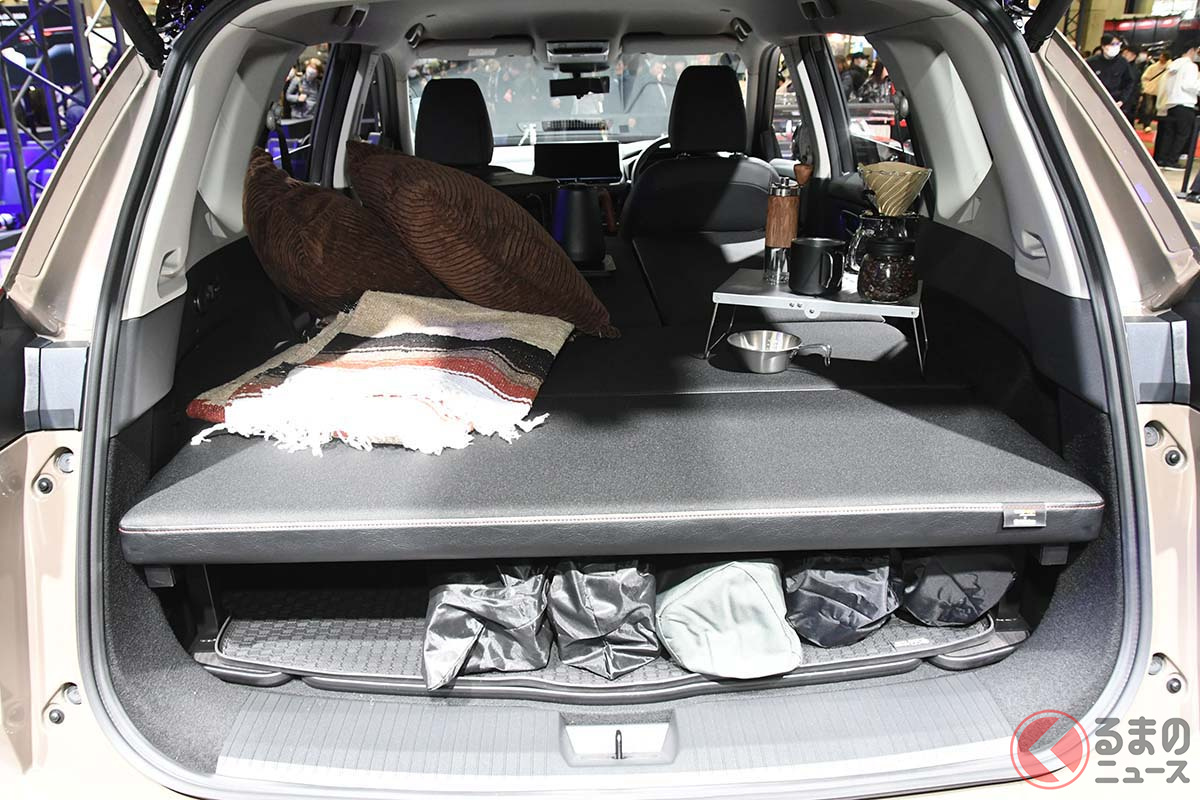 日産モータースポーツ&カスタマイズが手掛けた「エクストレイル ROCK CREEK (ロッククリーク)マルチベッド」