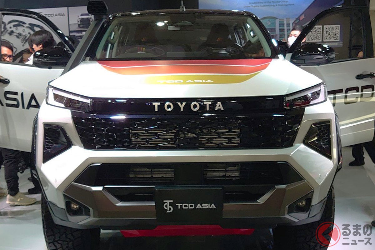 10年ぶり全面刷新のハイラックス初公開