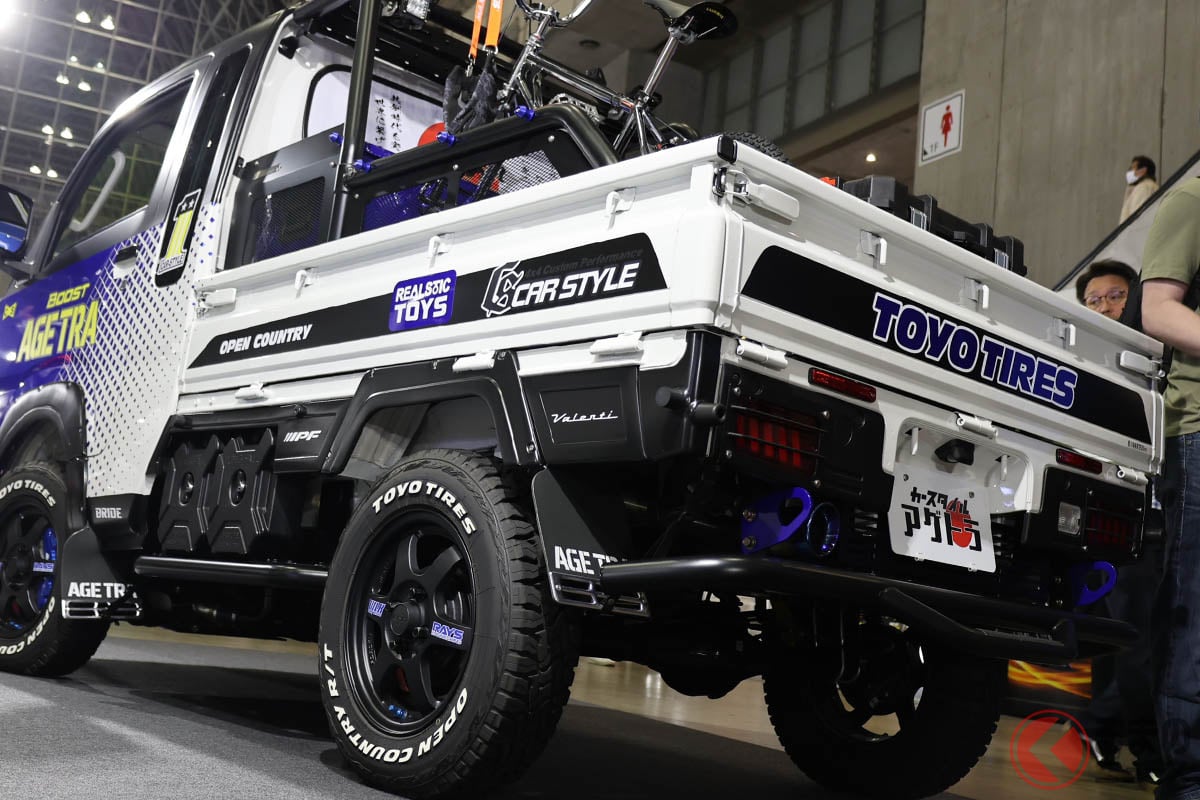 カースタイルが製作した「AGETRA CRUISER+α TURBO」(東京オートサロン2026)