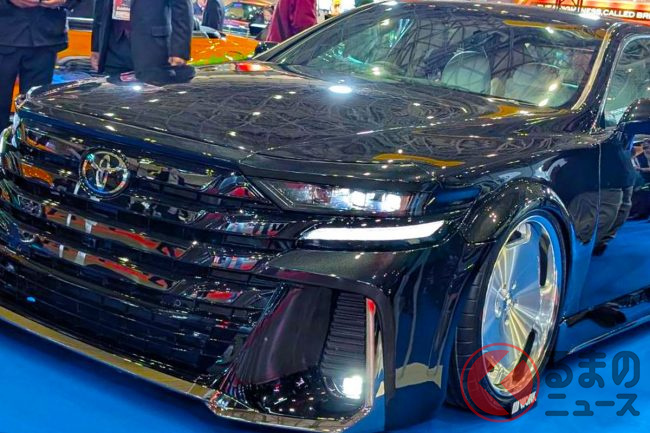 トヨタ超高級「ヴェルファイア・セダン!?」実車初公開！ 大人気