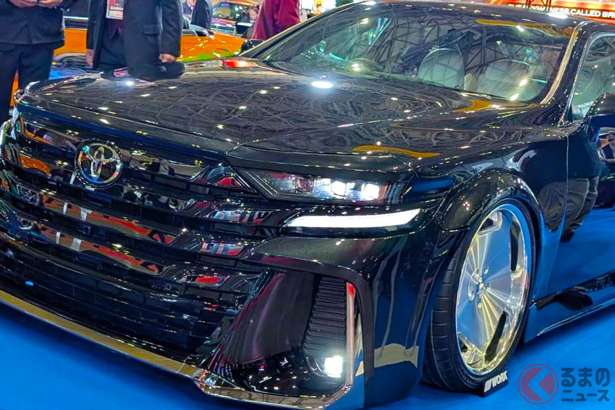 トヨタ超高級「ヴェルファイア・セダン!?」実車初公開!