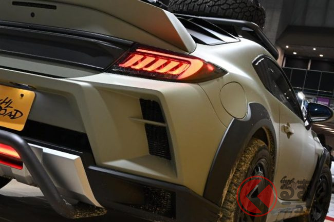 86 GT four」の声も!? 「ハチロクSUV」反響多数！ 車高アゲ仕様がイケ