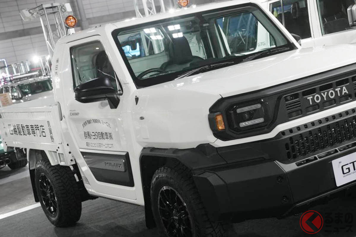 トヨタがタイで展開する実用モデル「ハイラックス”チャンプ”」をベースにしたカスタム車両