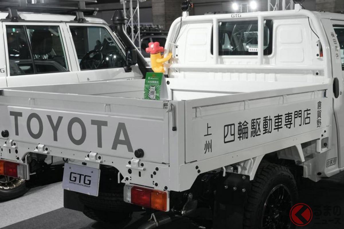 トヨタがタイで展開する実用モデル「ハイラックス”チャンプ”」をベースにしたカスタム車両
