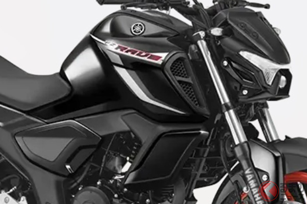 ヤマハがインドで発表した「FZ Rave」