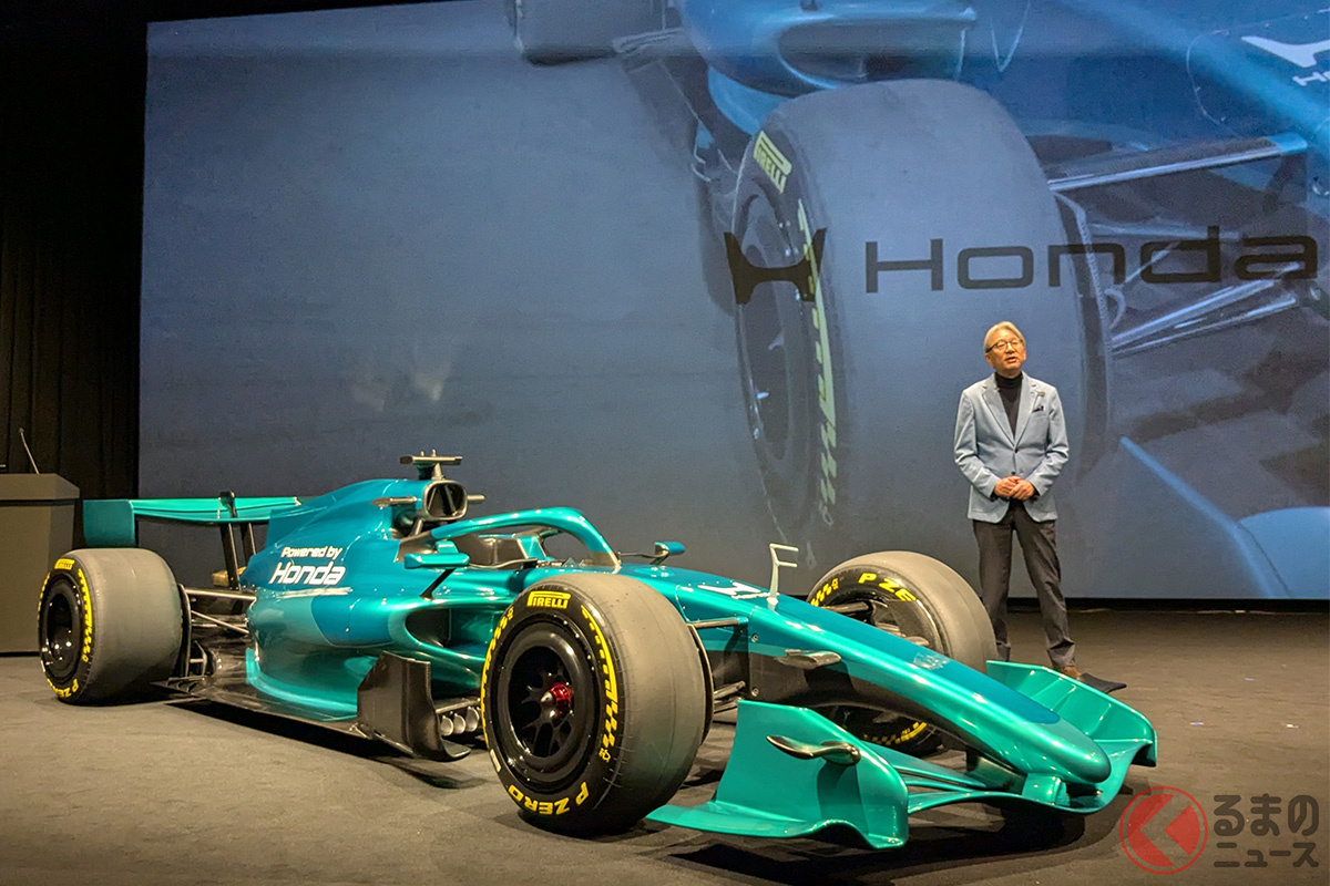 F1復帰について語るホンダの三部敏宏社長