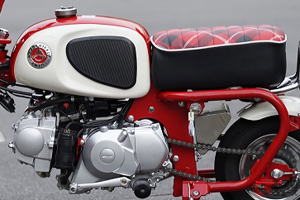 新型原付二種バイク「ミニQ」(写真はクラッチ付きの試乗車)