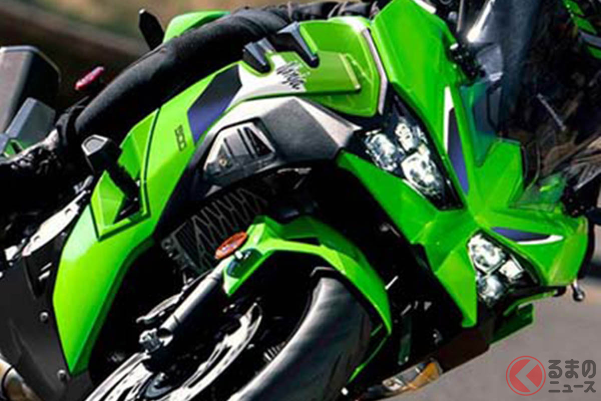 日本に導入予定のカワサキ新型「Ninja500」(写真はSEグレード)