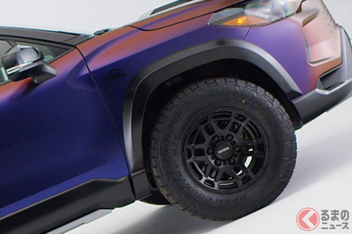 タフなエクステリアがカッコイイ!