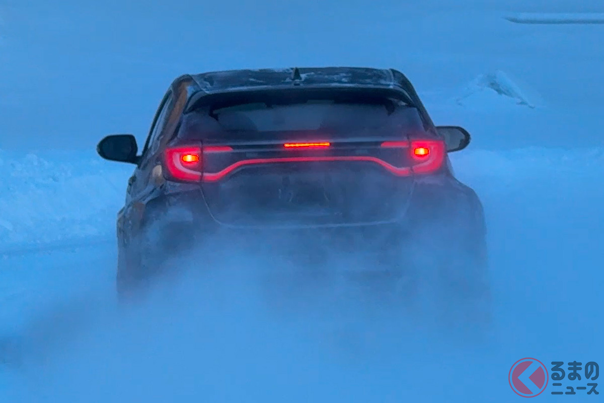 氷上でのGRヤリスはどんな感じ？