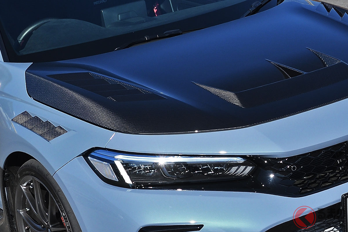 ホンダ「シビックタイプR」(FL5型・現行モデル)無限「Group.B」パーツ装着車