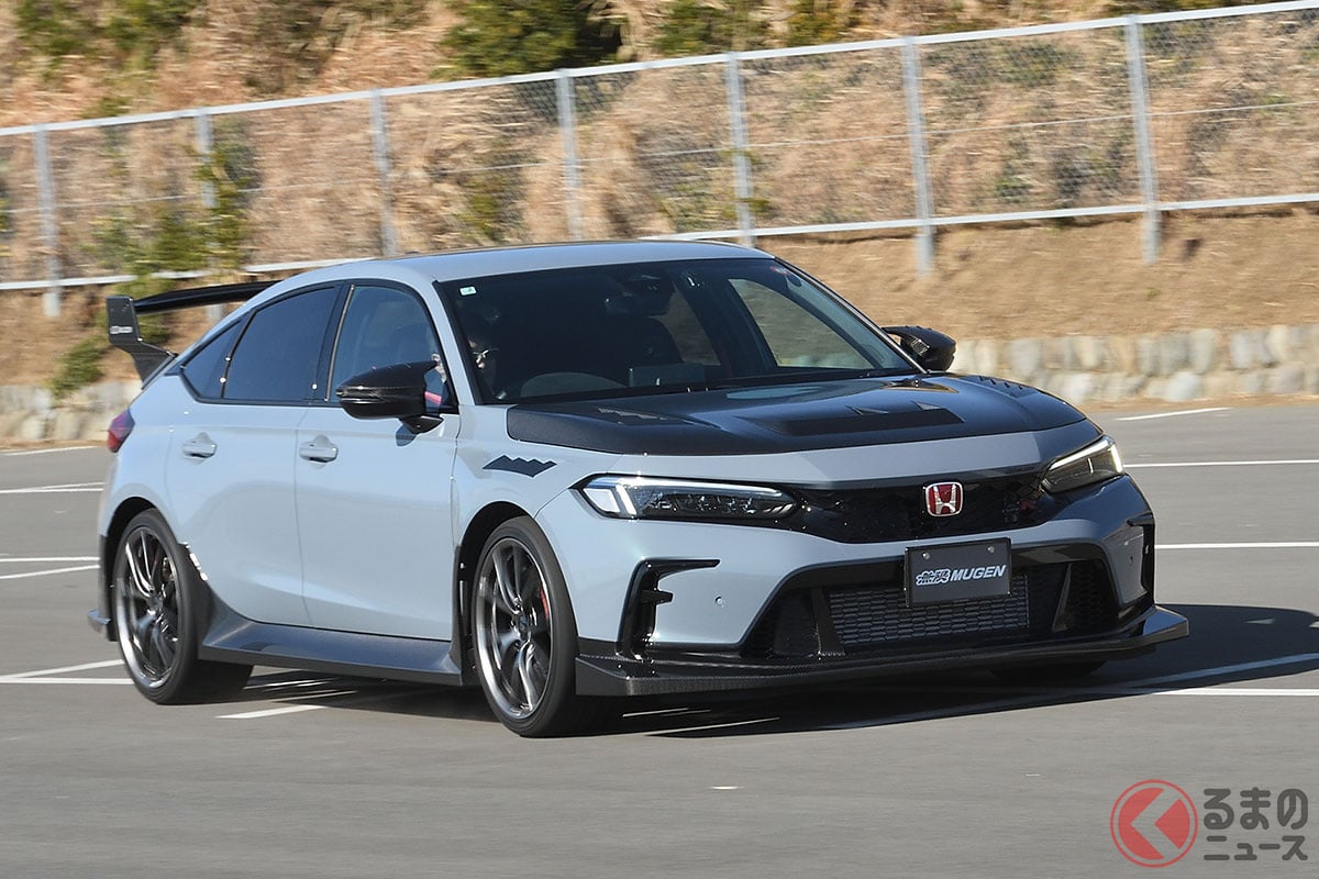 ホンダ「シビックタイプR」(FL5型・現行モデル)無限「Group.B」パーツ装着車