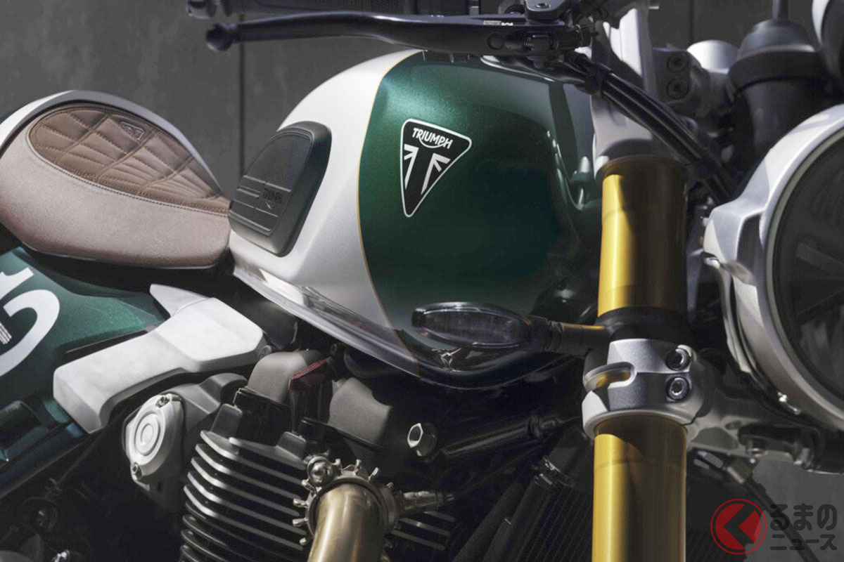 トライアンフの限定車「Speed Twin 1200 Cafe Racer Edition」