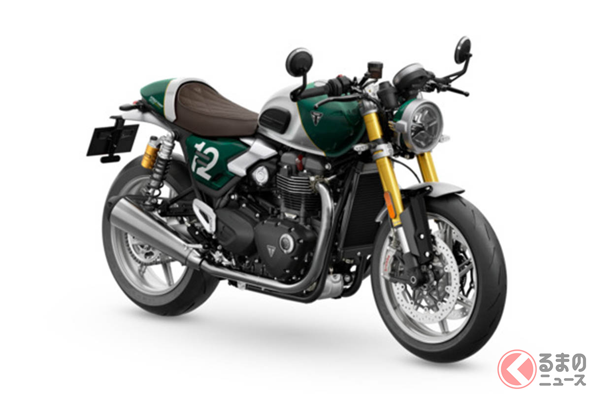 トライアンフの限定車「Speed Twin 1200 Cafe Racer Edition」