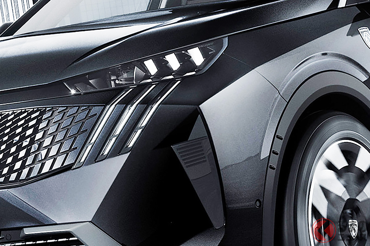 存在感のあるスタイリングのプジョー「3008 GT Hybrid Black Edition」