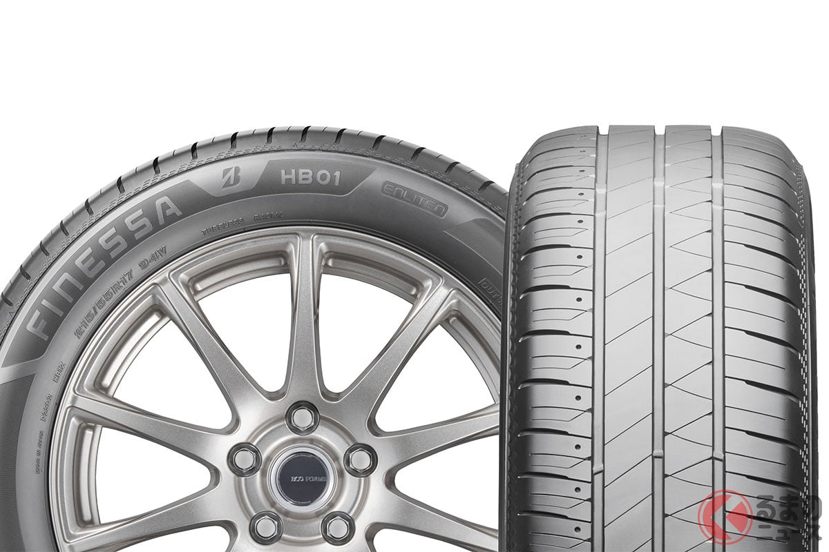 FINESSAブランド第1弾の「FINESSA HB01」は、ウエットブレーキ性能と静かな走りを追求し、コストパフォーマンスにも配慮した乗用車用タイヤとして2026年2月に発売される