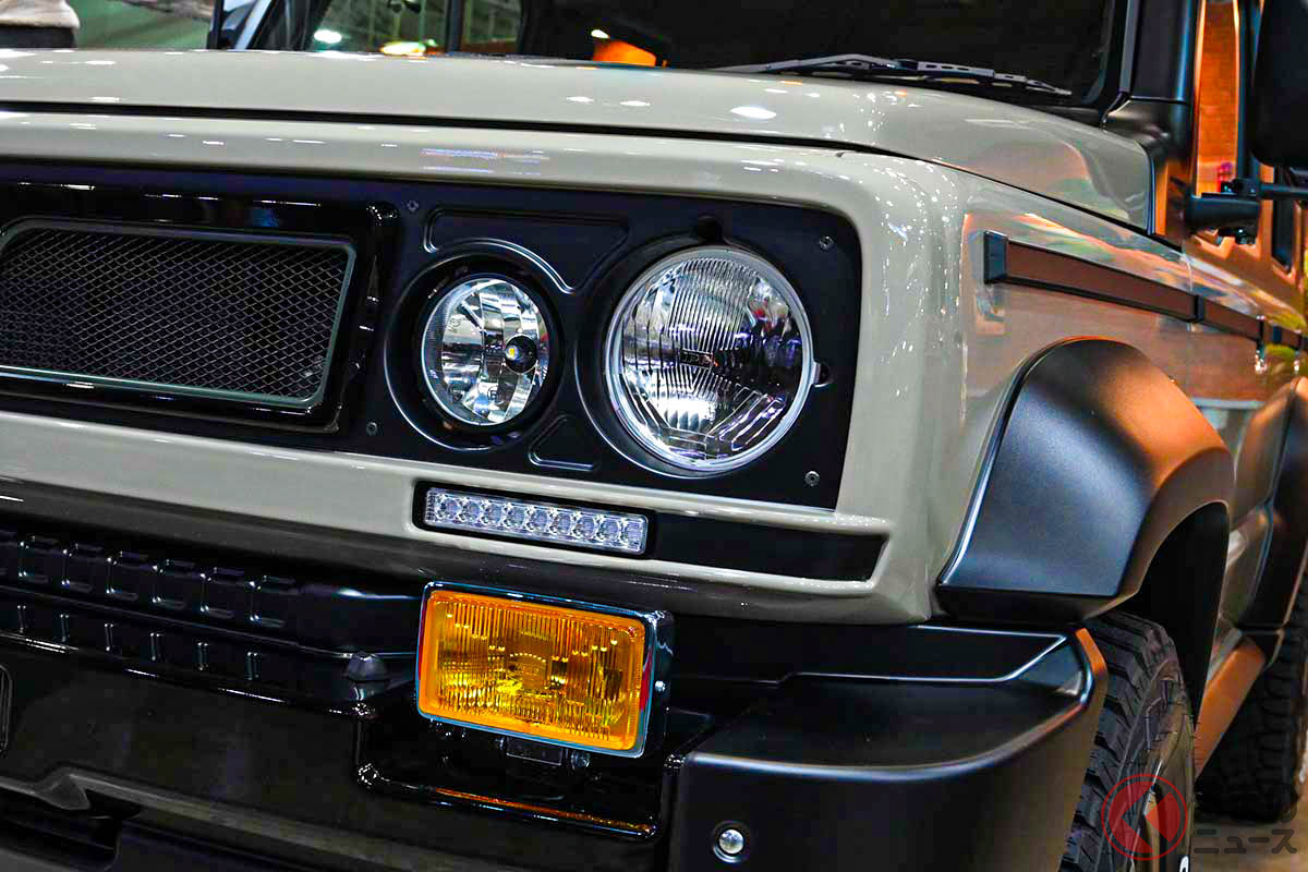 カクカクデザインの“新”「ちいさな“四駆”SUV」!