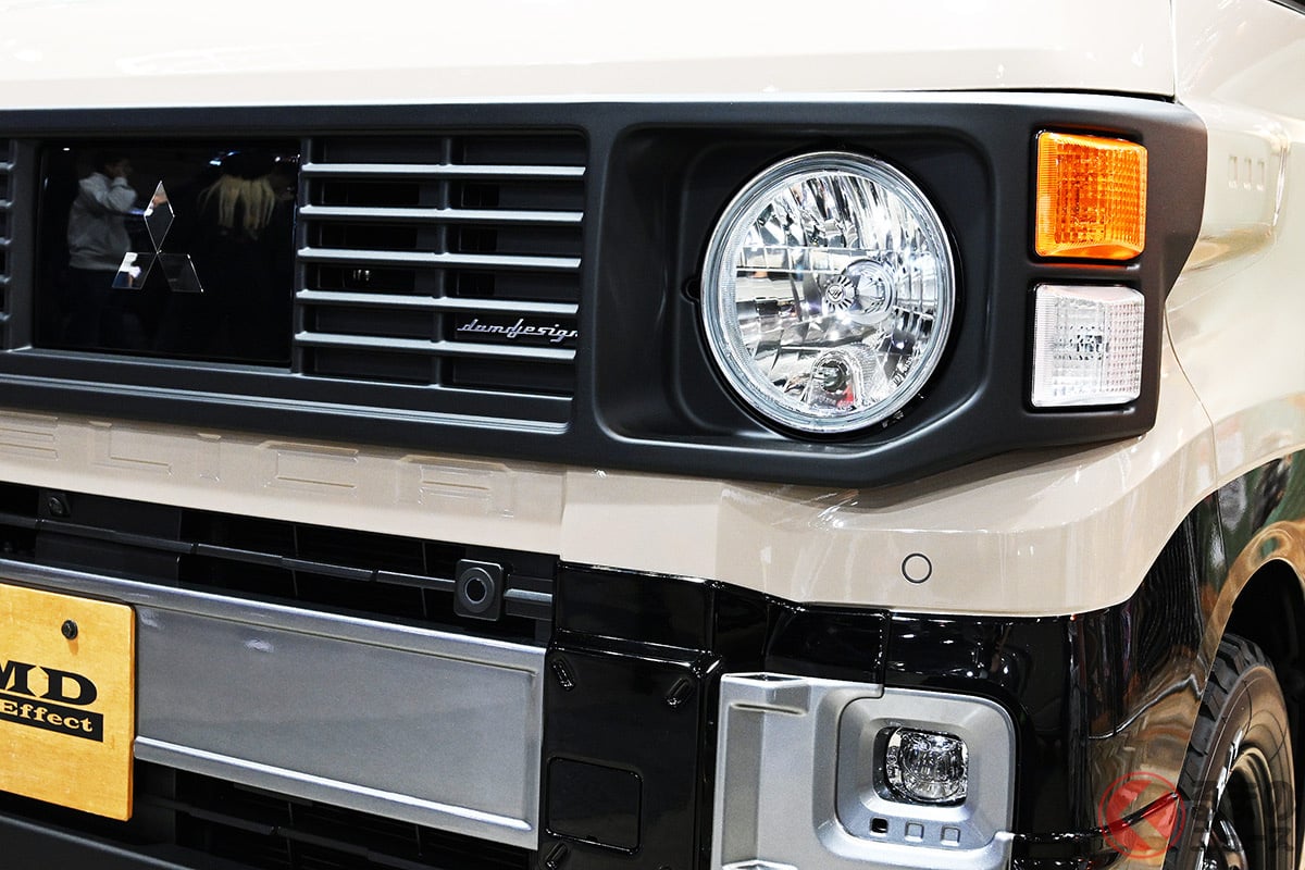 三菱「デリカミニ」をベースにしたカスタムカー「DALI」