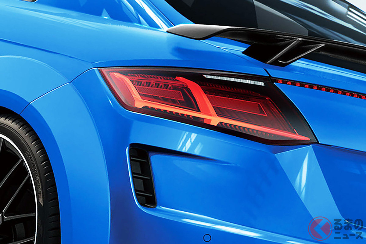 2015年登場時のアウディ3代目「TT クーペ」