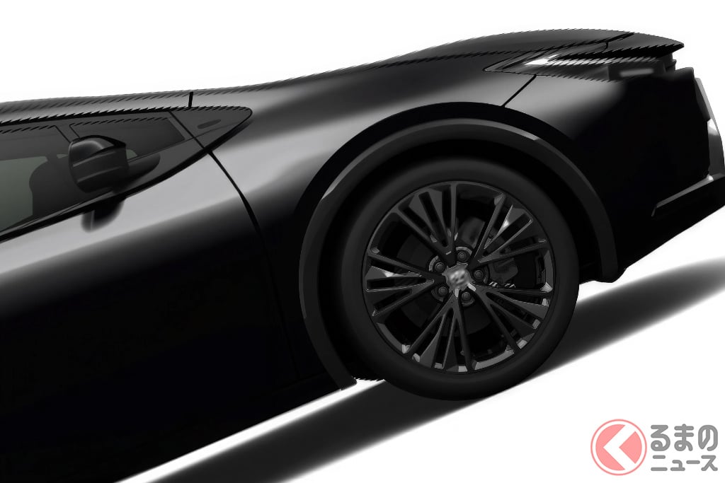 アティチュードブラックマイカを選択すると真っ黒に…