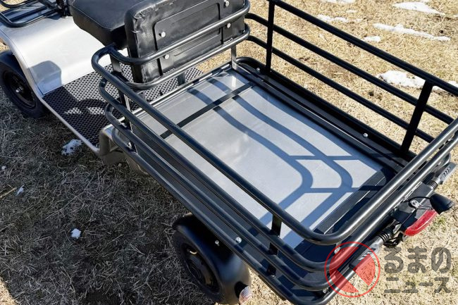 46万円！ 免許不要で乗れる「ミニ軽トラ!?」発売！ 全長1.9mの「超小型 