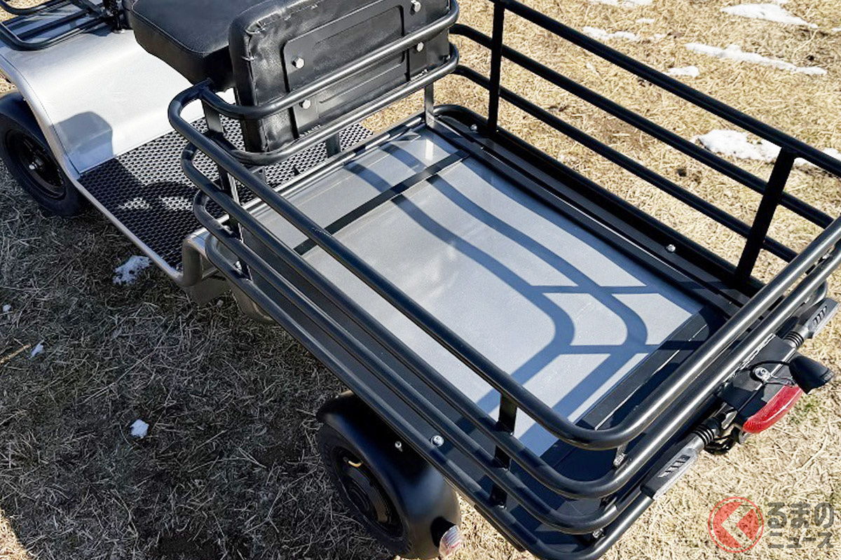 まるで小さい軽トラみたいな「スズカーゴ」