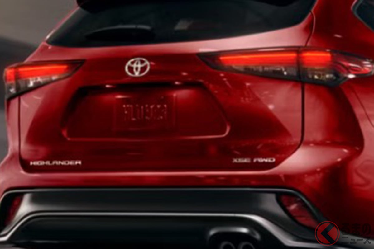 トヨタ「ハイランダー 2026年モデル」(米国仕様)