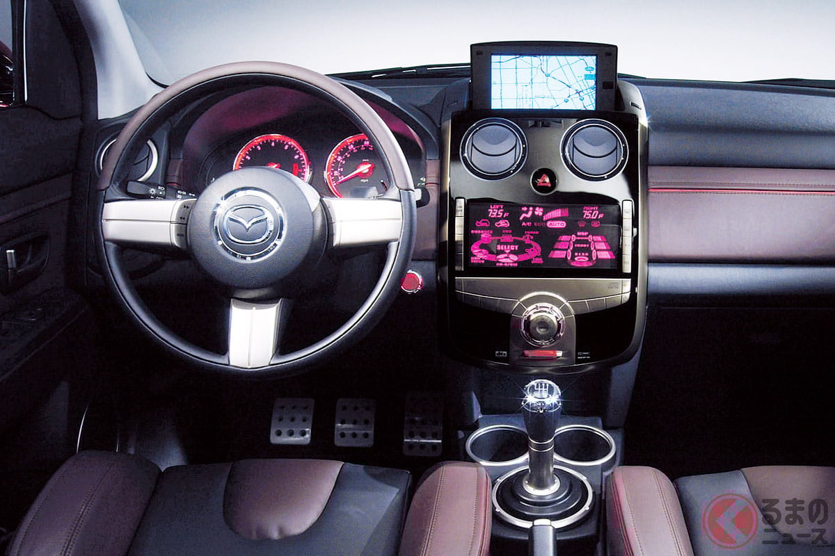 高級スポーツコンパクトの姿を示した「MXマイクロスポーツ」