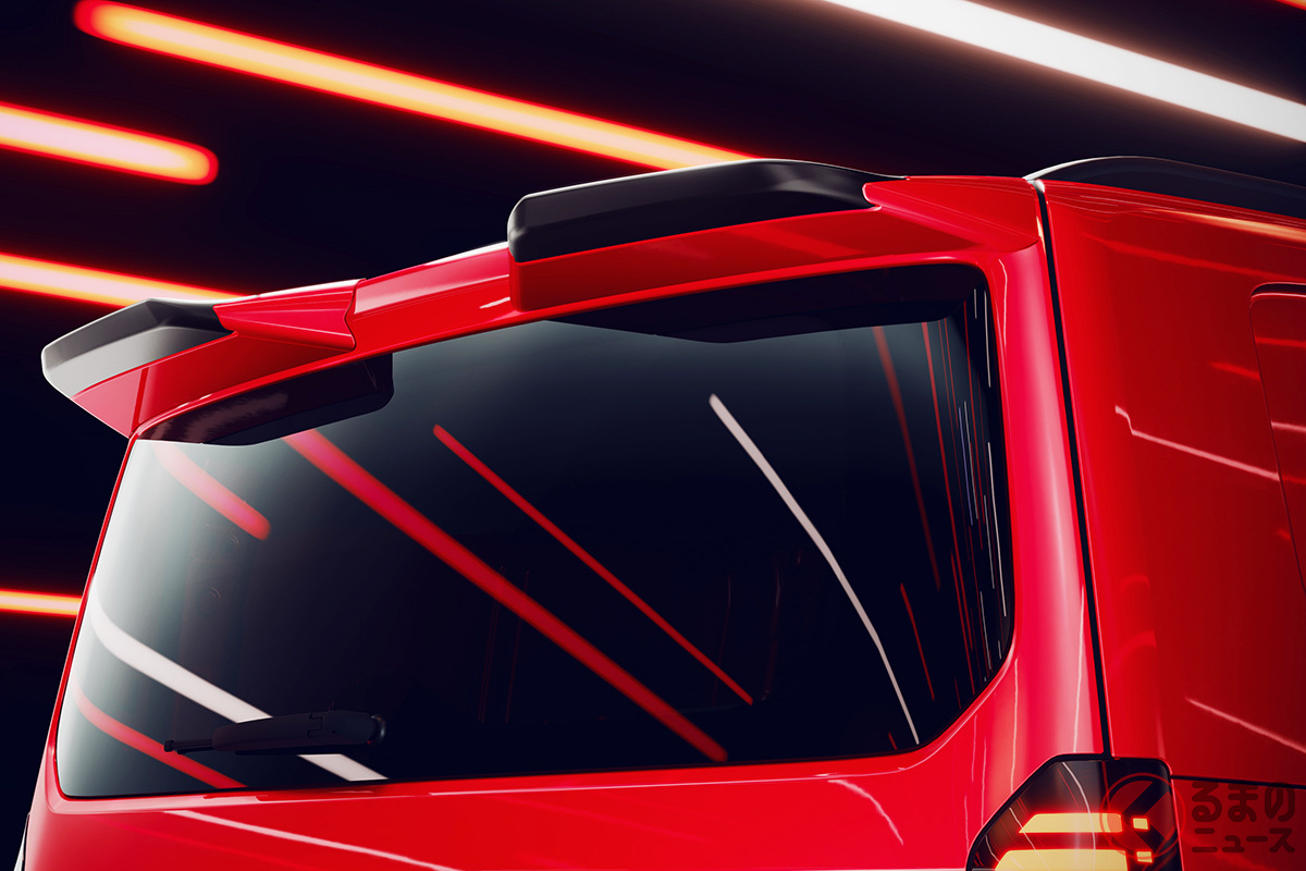 専用エアロパーツを採用した「トランスポーター スポーツライン」