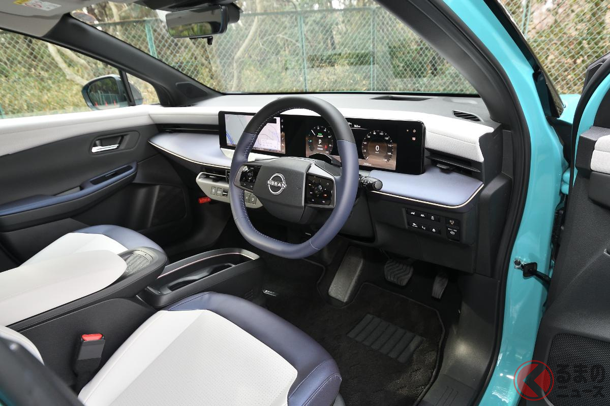 日産 新型「リーフ B7 G」のインテリア
