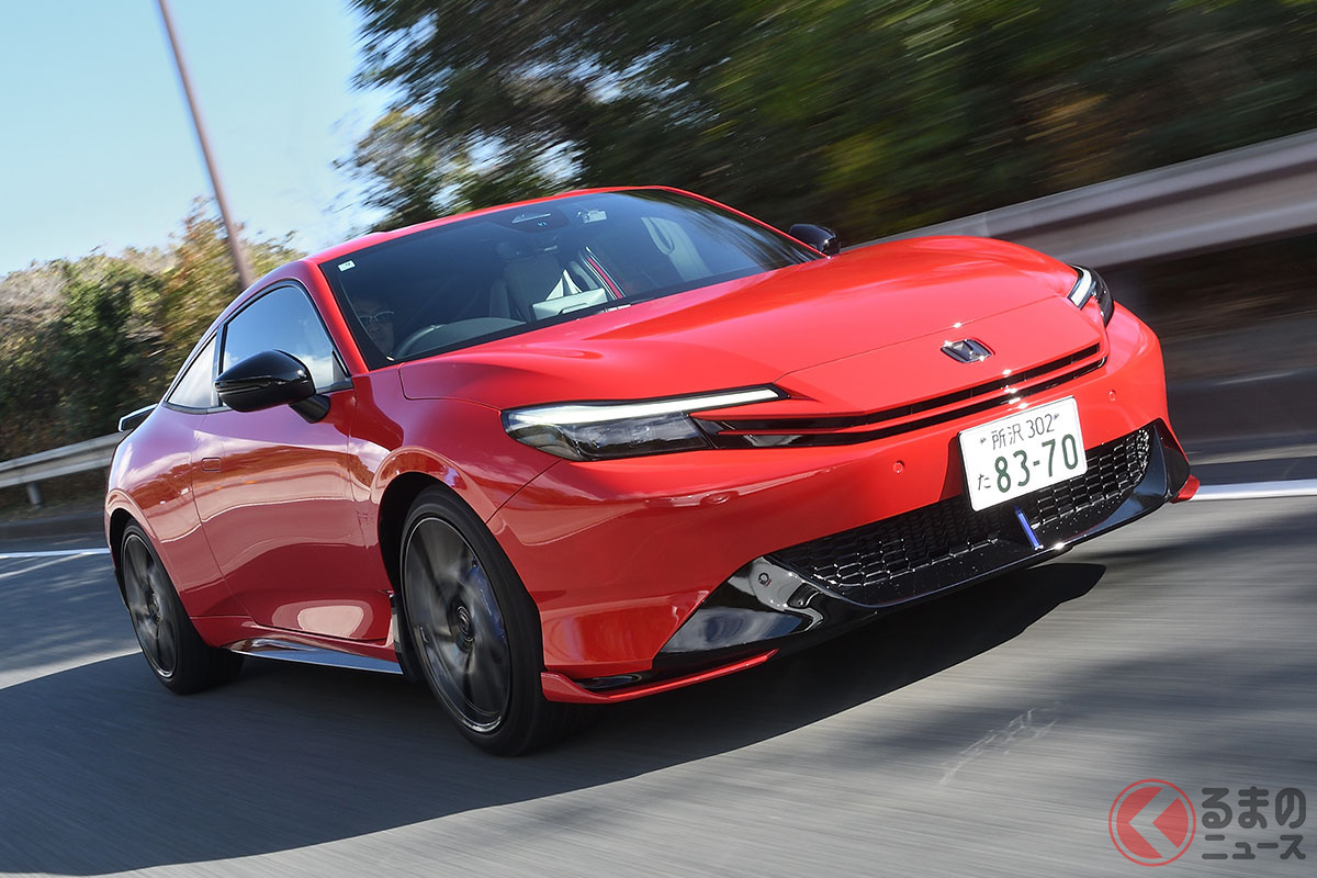 ホンダアクセスのパーツを装着した新型「プレリュード」