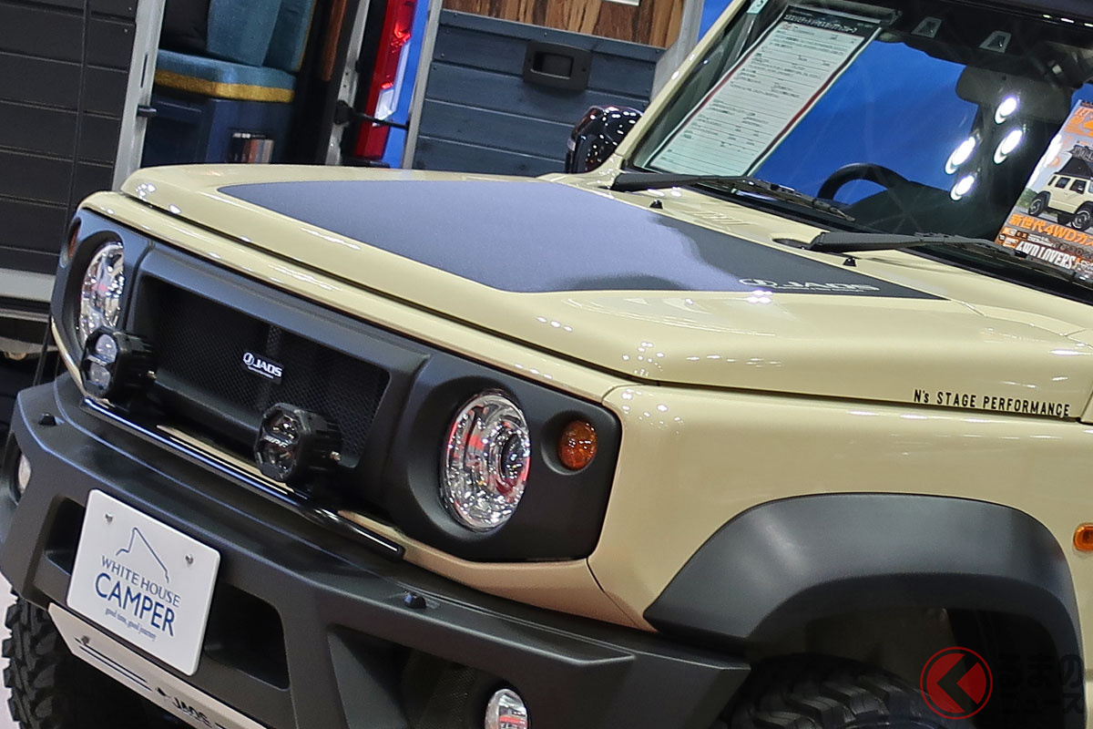 Suzuki Jimny Nomad "Double-Decker" Camper: 5-Speed Manual & Pop-Up Sleeping Roof!