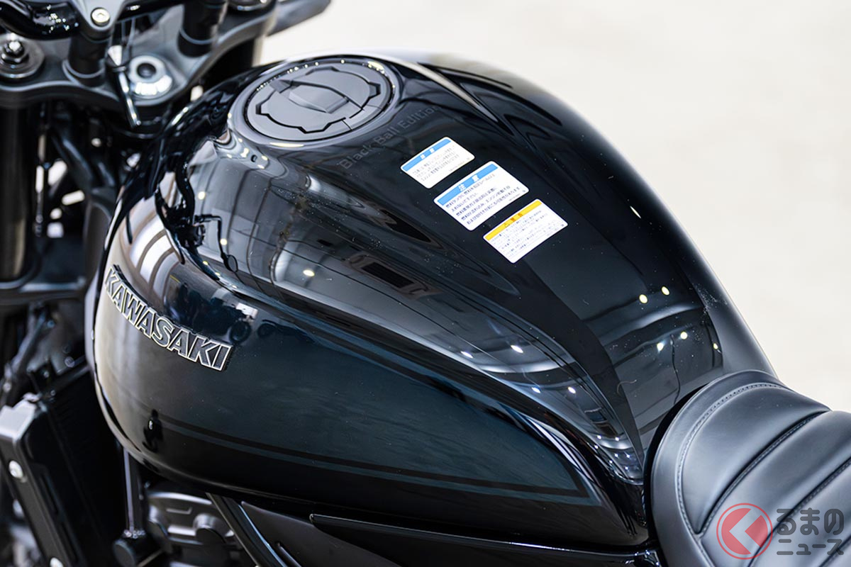 カワサキの新型モデル「Z900RS Black Ball Edition」