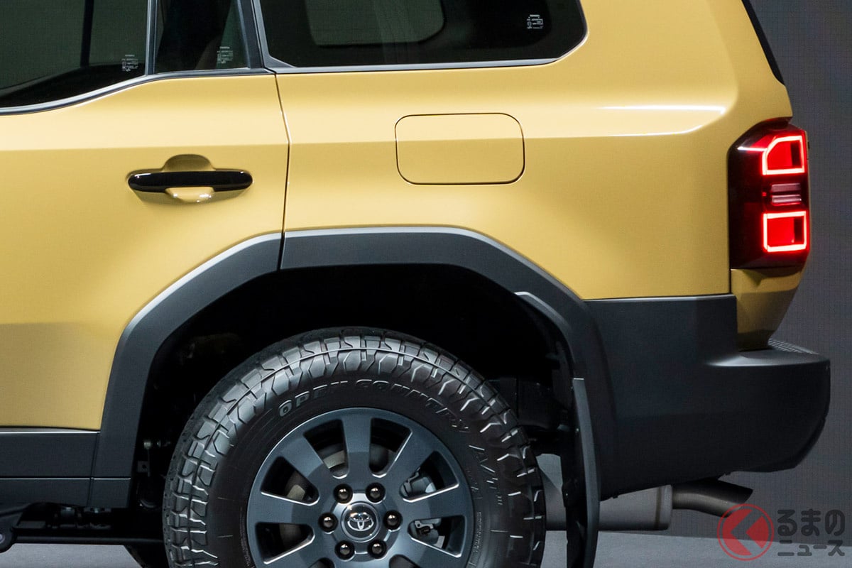 カクカクボディがワイルドな「ランドクルーザー250」