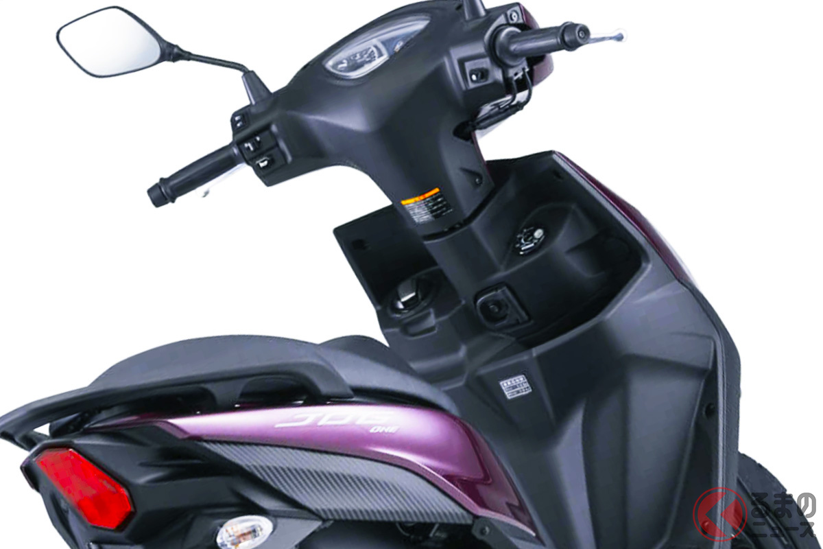 新車26万円! ヤマハ新型「原付スクーター」実車公開!