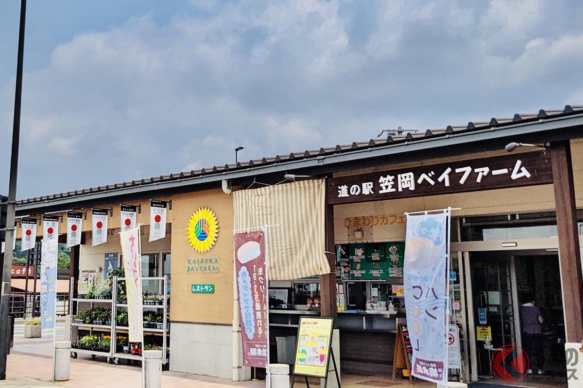 笠岡東IC〜カブト南ICまでの2.8km区間が開通することでアクセスが向上する人気の道の駅「笠岡ベイファーム」(写真/photoAC)